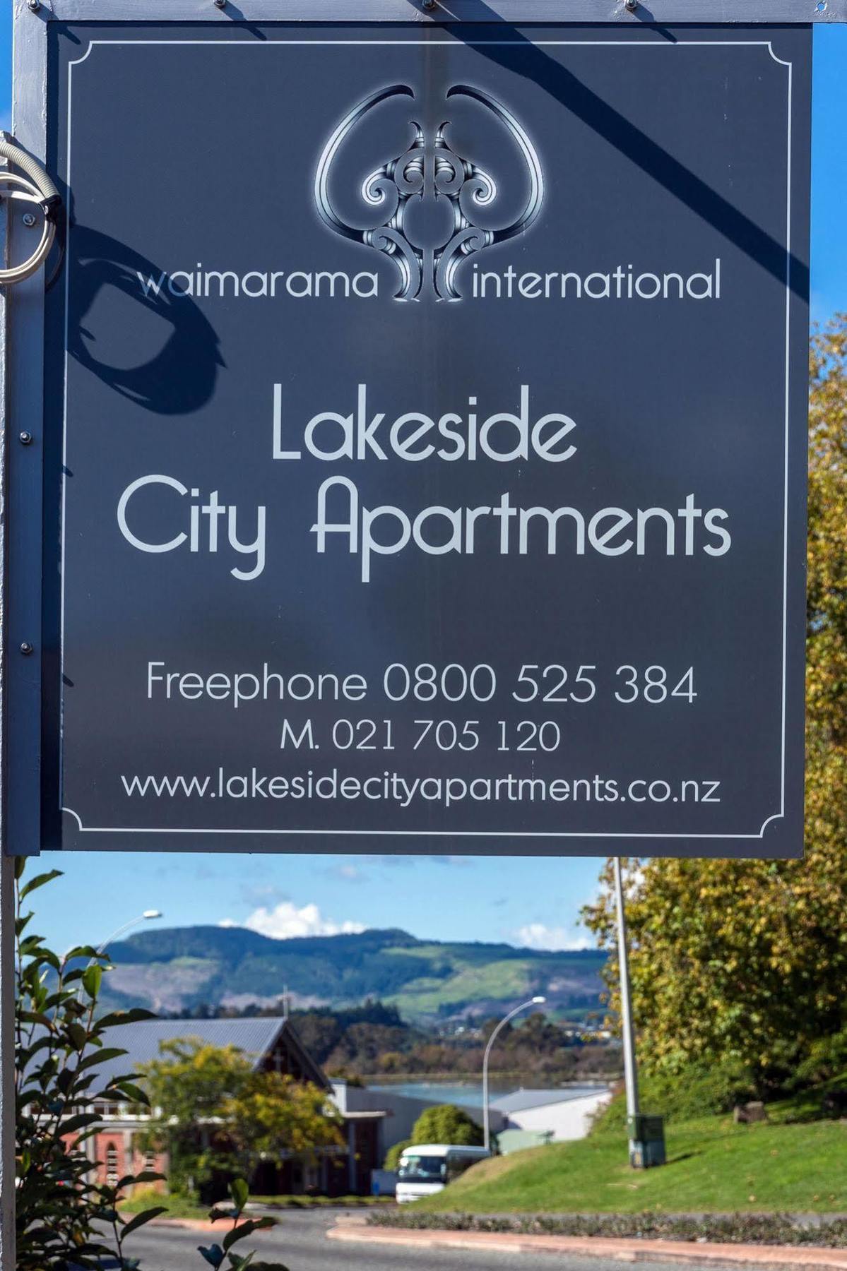 Lakeside City Apartments - Penthouse And Studio Rotorua Eksteriør bilde